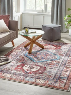 Vintage-Teppich, Multicolor