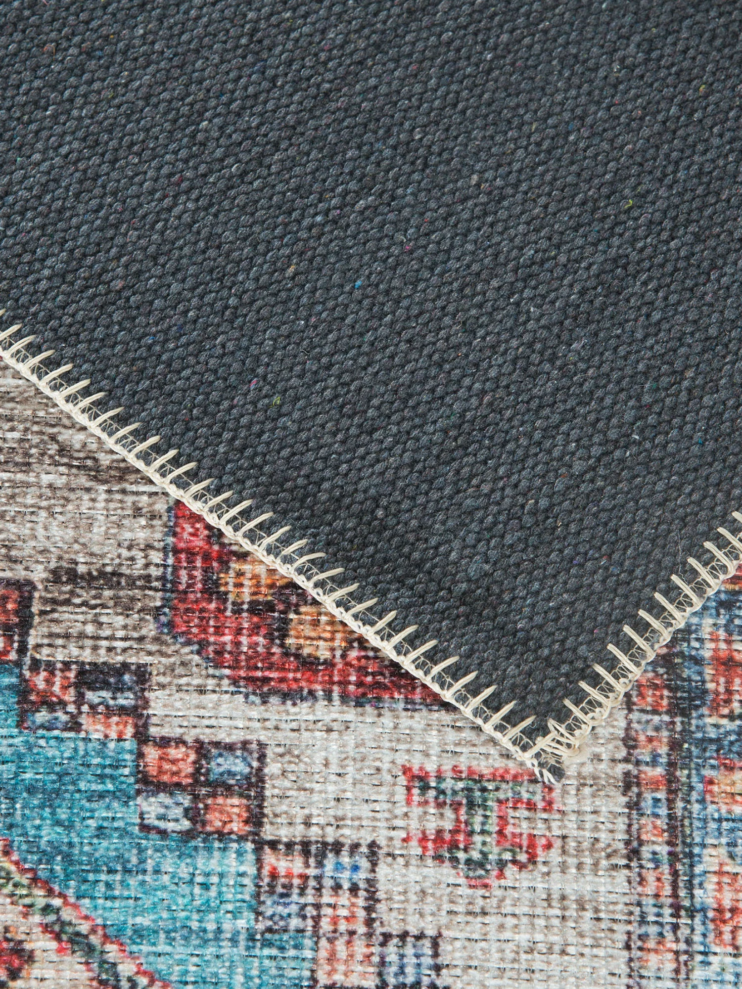 Vintage-Teppich, Multicolor – Bild 5