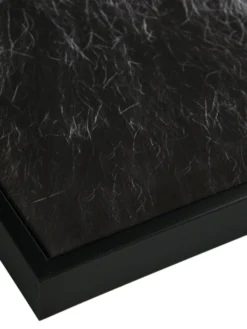 Leinwand-Druck-gerahmt, Schwarz/Grau -Haushaltsgegenstände Geschäft KingLeo Druckgerahmt Grau SchwarzGrau 50x70 lup2