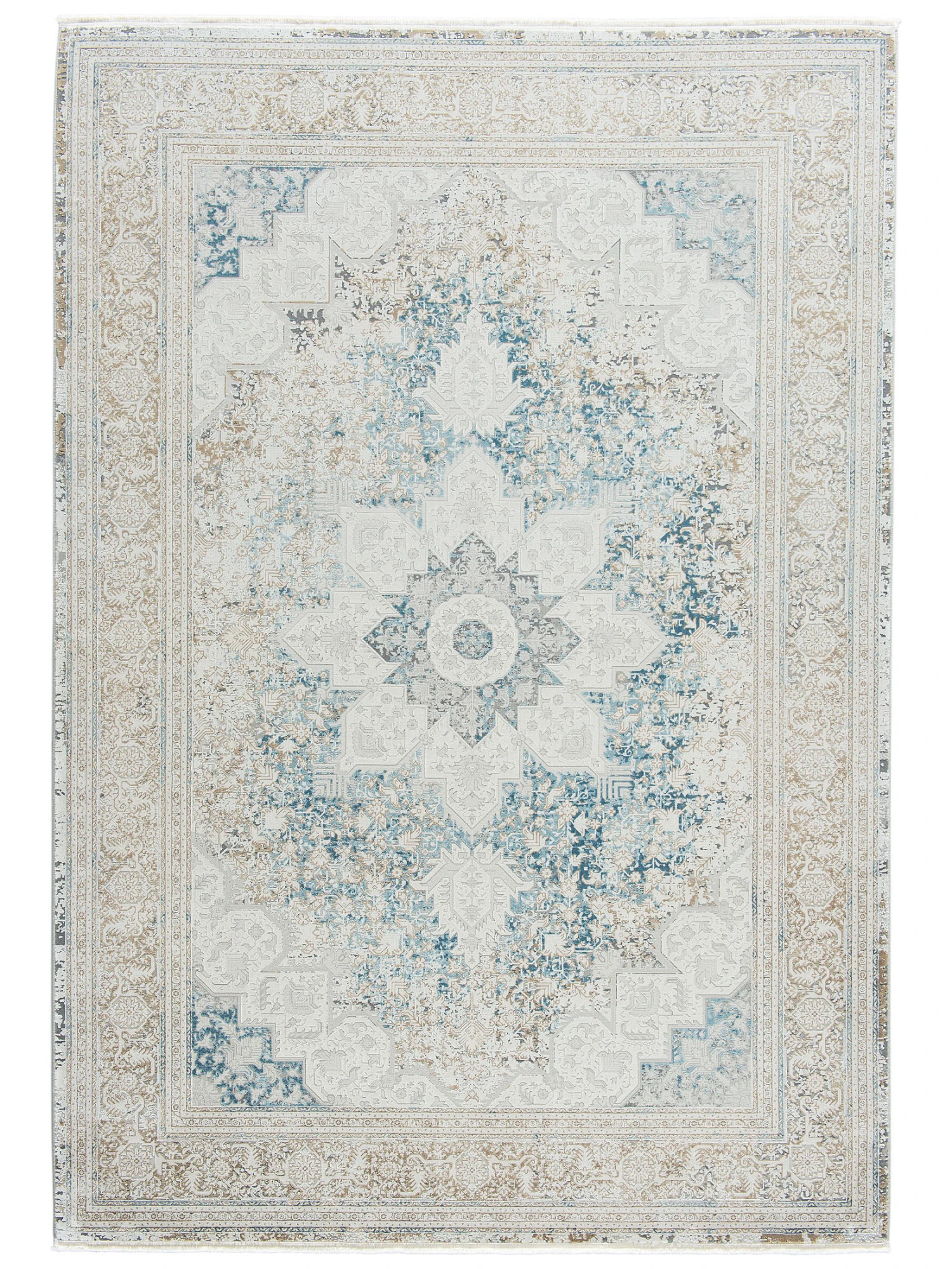 Vintage-Teppich, Bleu 3 Vintage-Teppich, Bleu – Bild 3