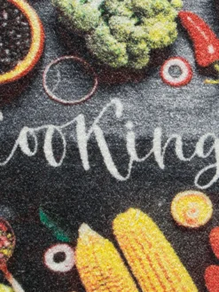 Fußmatte, Cooking Love -Haushaltsgegenstände Geschäft KitchenPlus Fussmatte mehrfarbig CookingLove 50x150 lup