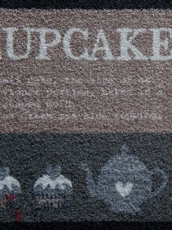 Fußmatte, Cupcake Pink -Haushaltsgegenstände Geschäft Kitchenplus Fussmatte braun cupcake 50x150 lup