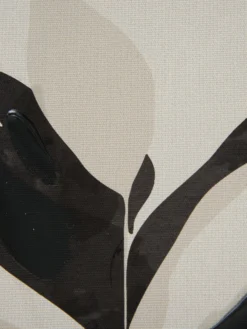 Leinwand-Druck-handbemalt, Schwarz/Weiss -Haushaltsgegenstände Geschäft Klimata Druckgerahmt SchwarzWeiss 30x40 lup