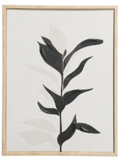 Leinwand-Druck-handbemalt, Schwarz/Weiss -Haushaltsgegenstände Geschäft Klimata Druckgerahmt SchwarzWeiss 30x40 pla