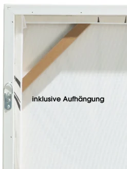 Leinwand-Druck-handbemalt, D''grau/weiss -Haushaltsgegenstände Geschäft Koluno Druckgerahmt Dunkelgrau Dgrauweiss 40x50 ruk