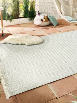 Outdoor-Teppich, Ivory