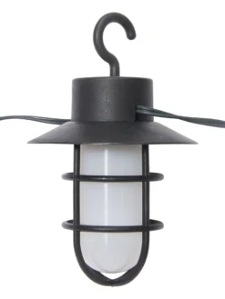 Lichterkette, Schwarz -Haushaltsgegenstände Geschäft Laternenkette Lichterkette Schwarz 200 lup1