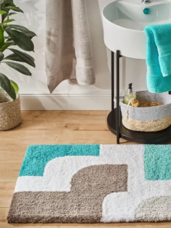 Neue Veröffentlichungen 9 Badematte, Türkis