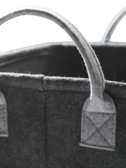 Korb, Schwarz -Haushaltsgegenstände Geschäft LaundrySmile Korb Schwarz 30x40x50 lup2