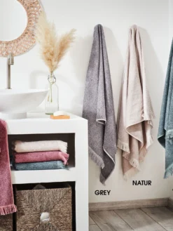 Duschtuch, Natur -Haushaltsgegenstände Geschäft Lavita SaunaStrandtuch div mil