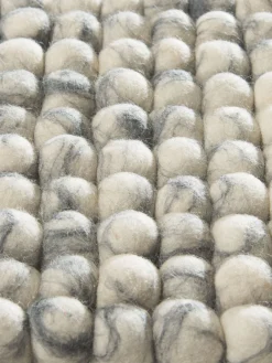 Topfuntersetzer, Grey Natural -Haushaltsgegenstände Geschäft Liesta Filzkugel Untersetzer grau GreyNatural lup