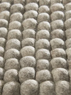 Topfuntersetzer, Stone Grey -Haushaltsgegenstände Geschäft Liesta Filzkugel Untersetzer grau StoneGrey lup