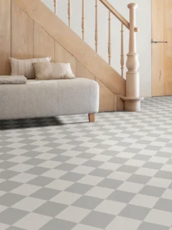 Vinyl-Rollenware, Karo Silber 592