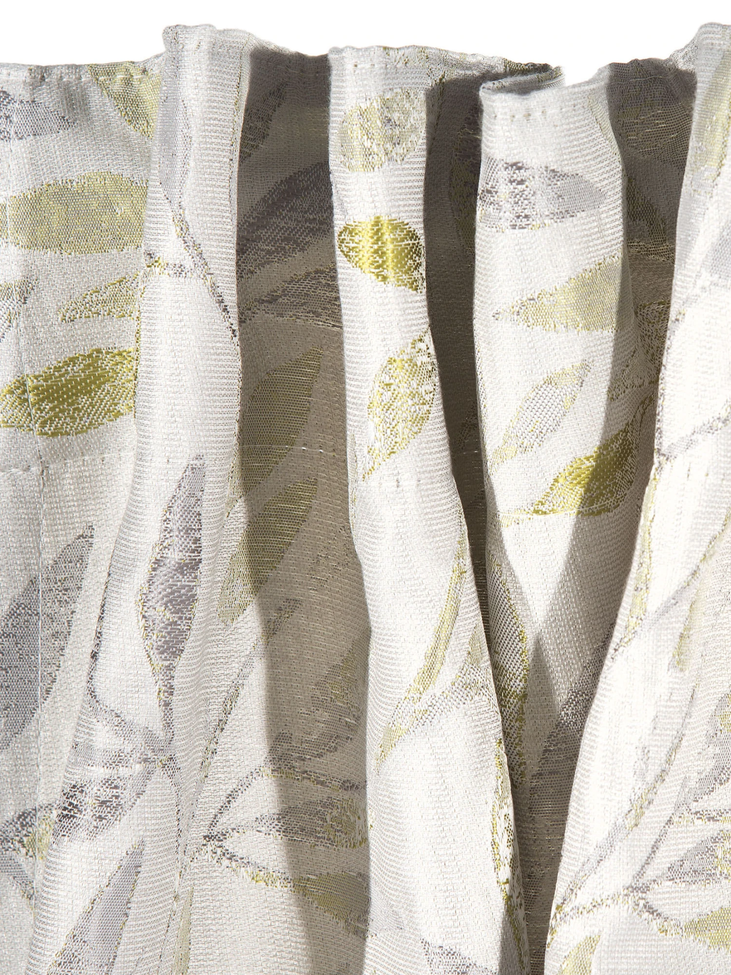 Vorhang Mit Gardinenband, Lindgrün 4 Vorhang Mit Gardinenband, Lindgrün – Bild 4