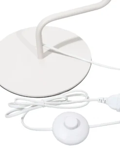 Standleuchte, Sand White -Haushaltsgegenstände Geschäft Madam Standleuchte Weiss SandWhite 23x23x145 lup2