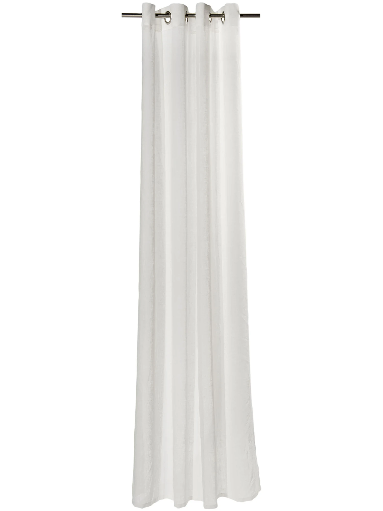 Ösenschal, Weiss 2 Ösenschal, Weiss – Bild 2