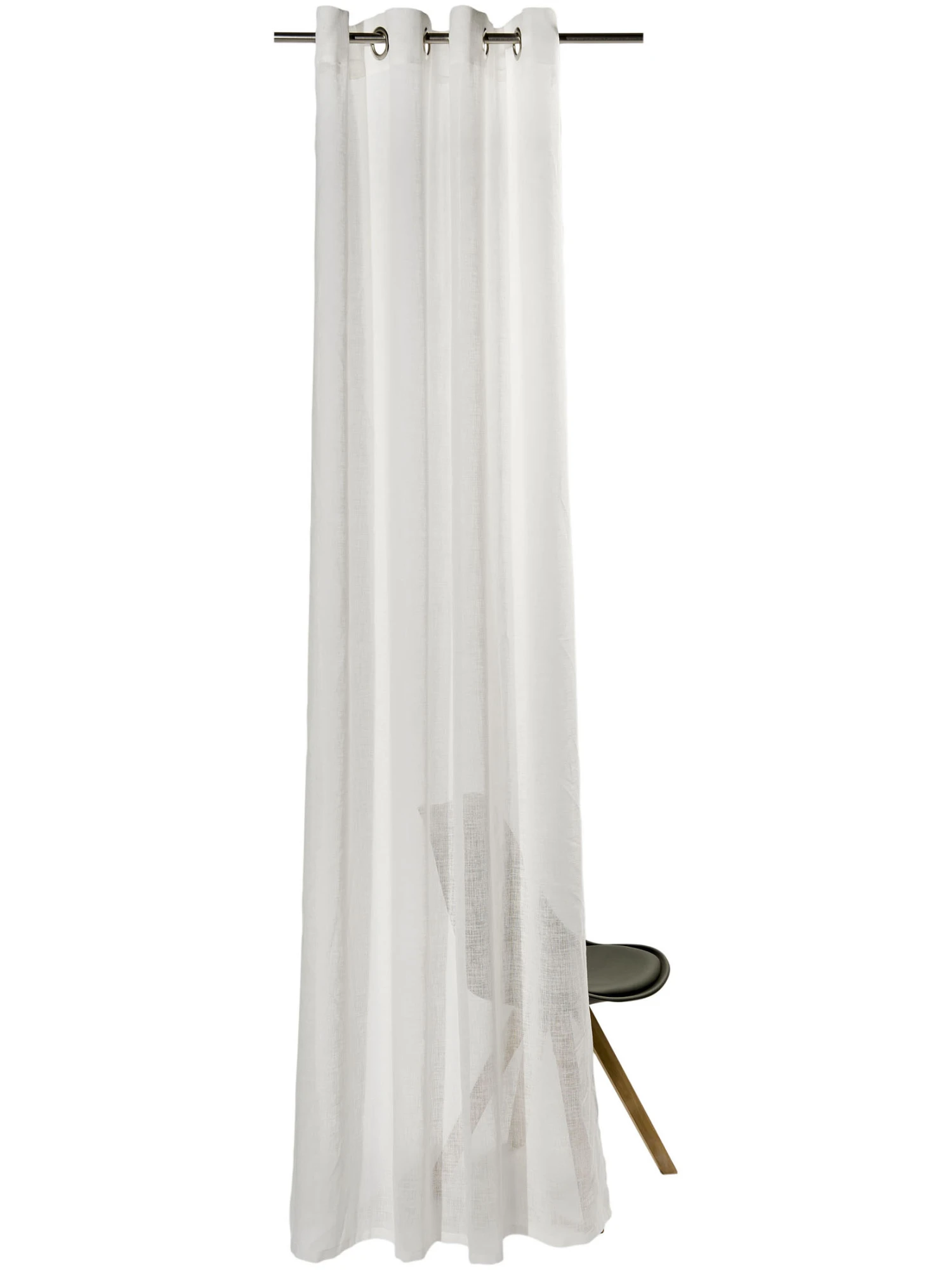 Ösenschal, Weiss 3 Ösenschal, Weiss – Bild 3