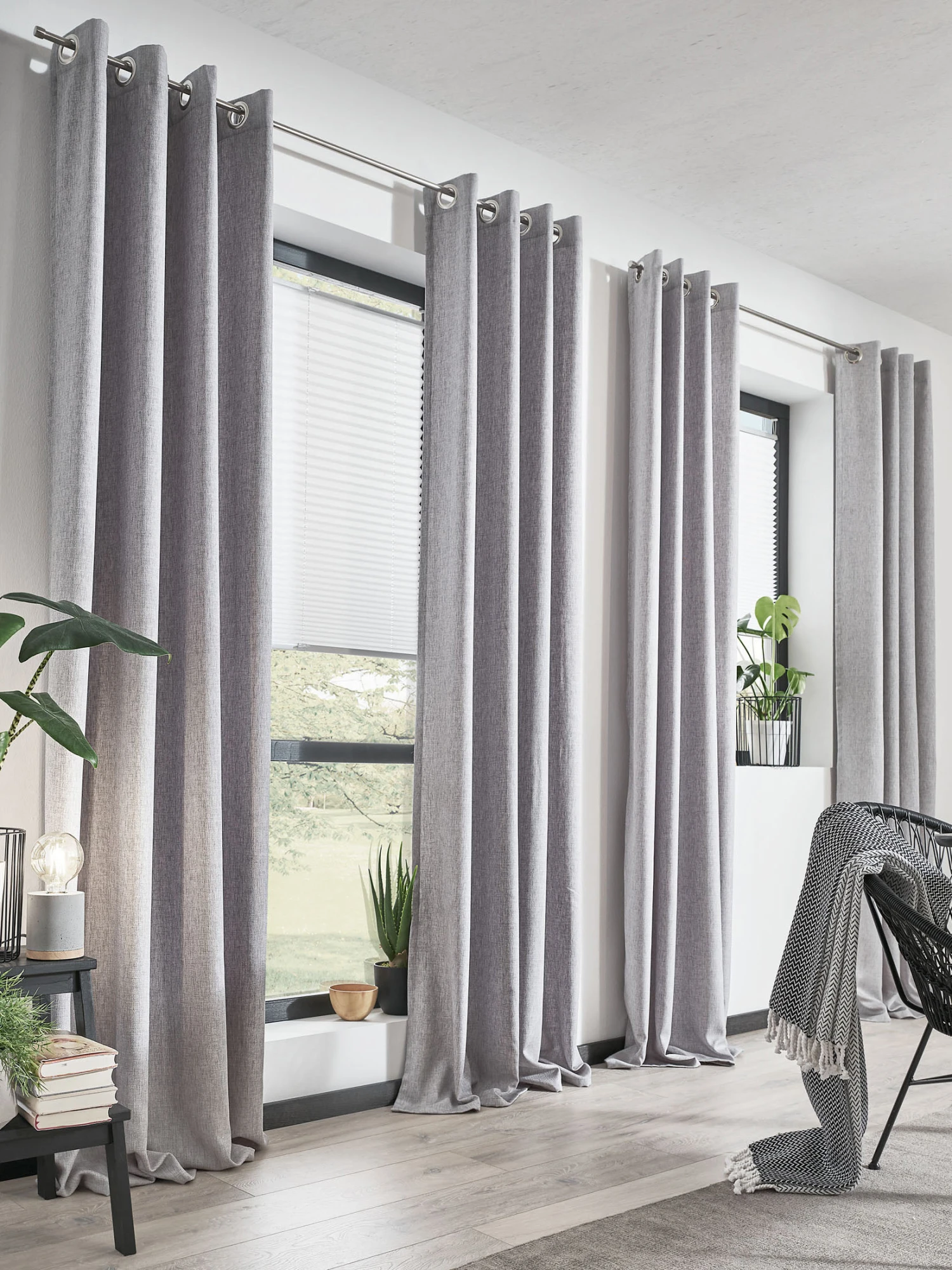 Ösenschal, Silber 1 Ösenschal, Silber