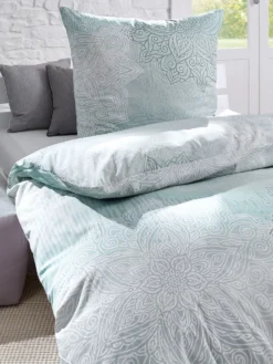 Renforcé-Bettwäsche, Eggshell Blue