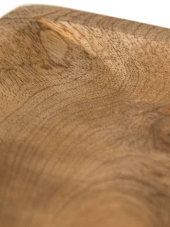 Deko-Tablett, Natur -Haushaltsgegenstände Geschäft MangoSquareTray DekoTablett braun Natur 41x41x22C5 lup