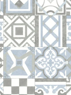 Vinyl-Rollenware, Blau 574