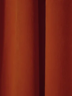 Vorhang Mit Gardinenband, Kupfer -Haushaltsgegenstände Geschäft Marilana Gardine verdeckteSchlaufe Orange Kupfer 140x245 lup2