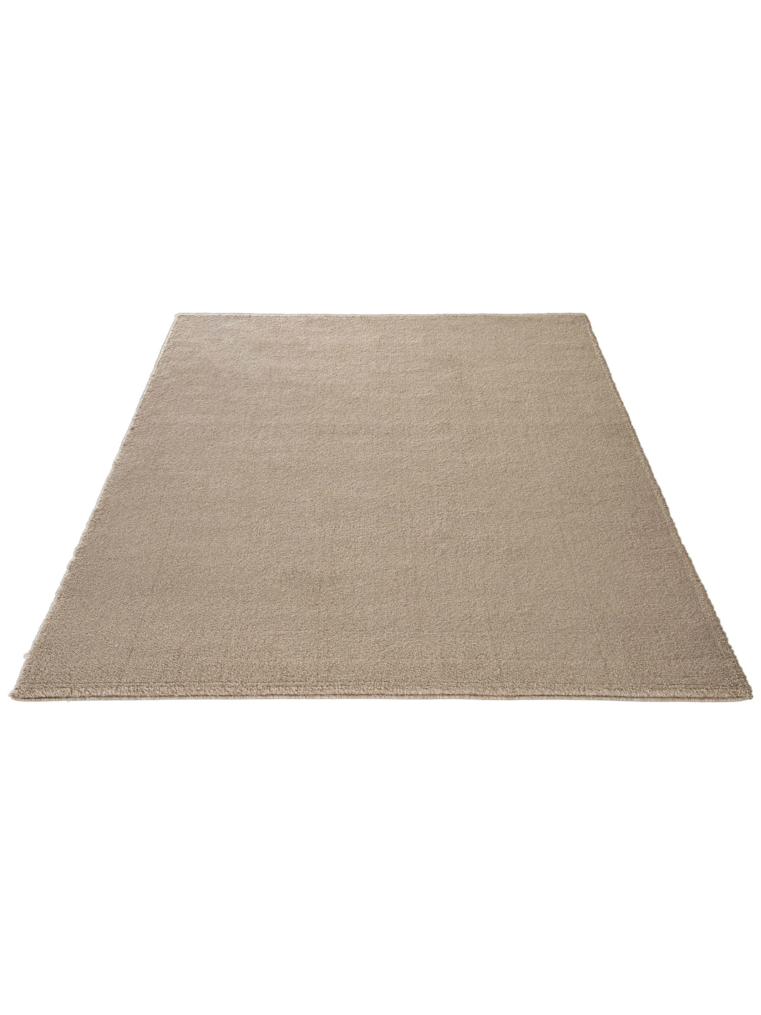 Hochflor-Teppich, Taupe 3 Hochflor-Teppich, Taupe – Bild 3