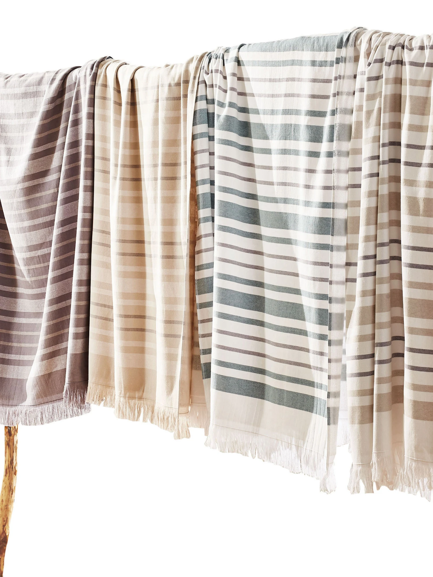 Sauna/Strandtuch, Sand 2 Sauna/Strandtuch, Sand – Bild 2