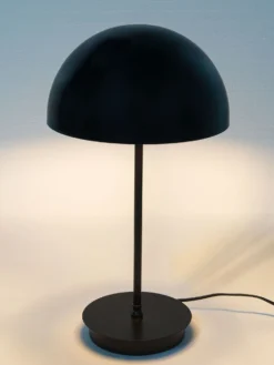 Tischleuchte, Black -Haushaltsgegenstände Geschäft Minimalist Tischleuchte Schwarz Black 25x25x44 per1