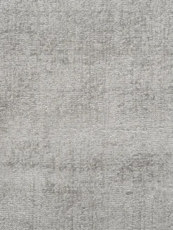 Viskose-Teppich, Silber -Haushaltsgegenstände Geschäft Miramar UniTeppich Hellgrau Silber rund lup2