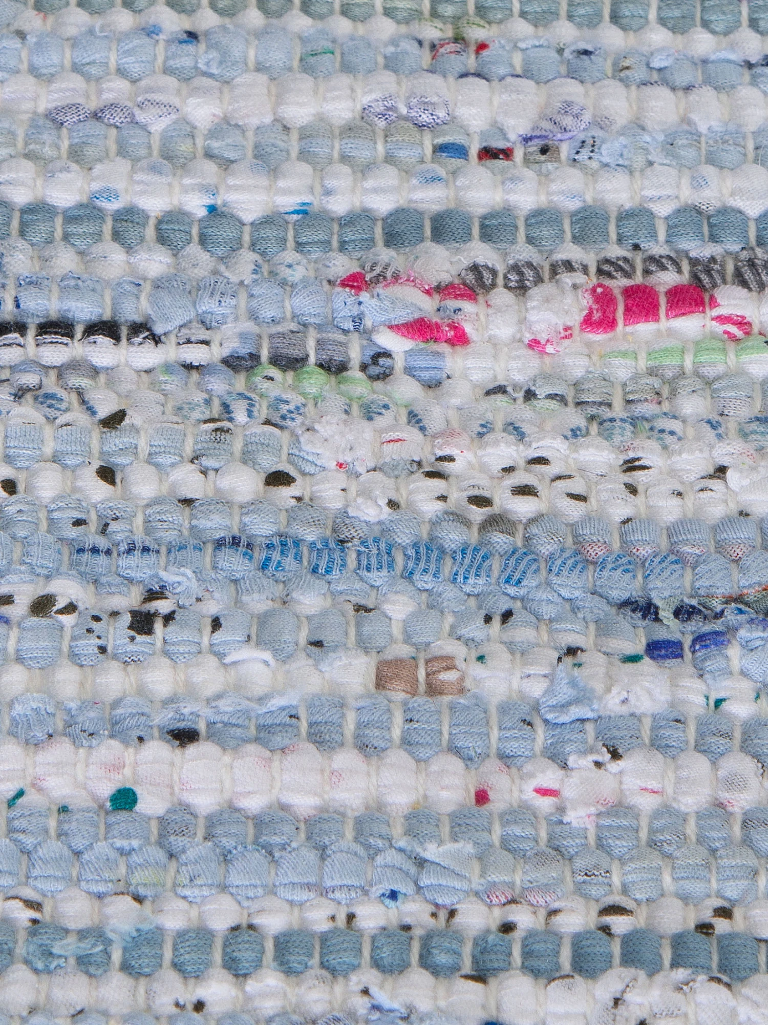 Fleckerl-Teppich, Blue Bay White 4 Fleckerl-Teppich, Blue Bay White – Bild 4