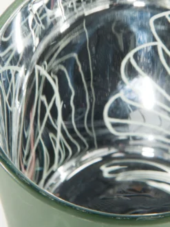 Teelichthalter, Hellblau/Silber -Haushaltsgegenstände Geschäft MonsteraLicht Teelichthalter Mint HellblauSilber 10x10x122C5 lup1