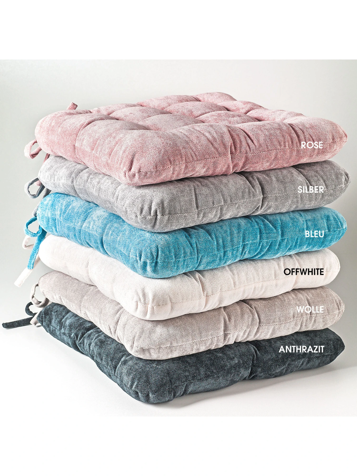 Stuhlkissen, Offwhite 1 Stuhlkissen, Offwhite