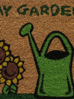 Fußmatte, Sunflower -Haushaltsgegenstände Geschäft MyGarden Fussmatte Gruen Sunflower 40x60 lup