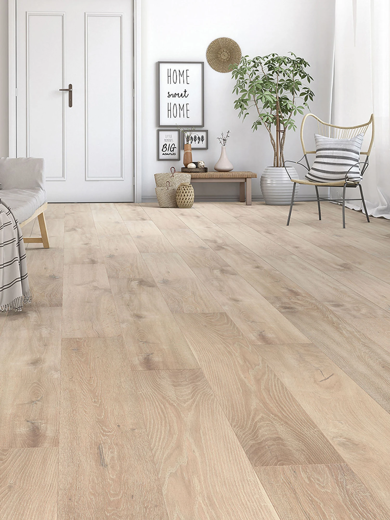 Klick-Laminat, Oak Limed 62264 1 Klick-Laminat, Oak Limed 62264