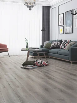 Klick-Laminat, Bright Grey Oak 62266