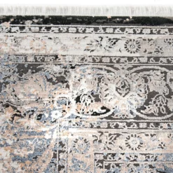 Vintage-Teppich, Vintage Black 12 Vintage-Teppich, Vintage Black -Haushaltsgegenstände Geschäft Neraida Vintageteppich grau schwarz lup1