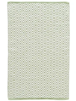 Badematte, Lindgrün -Haushaltsgegenstände Geschäft Nerja Badteppich Hellgruen Lindgruen 60x100 pla