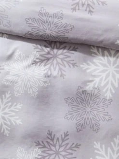 Flanell-Bettwäsche, Hellgrau -Haushaltsgegenstände Geschäft Norby Bettwaesche Grau Hellgrau 135x200 lup