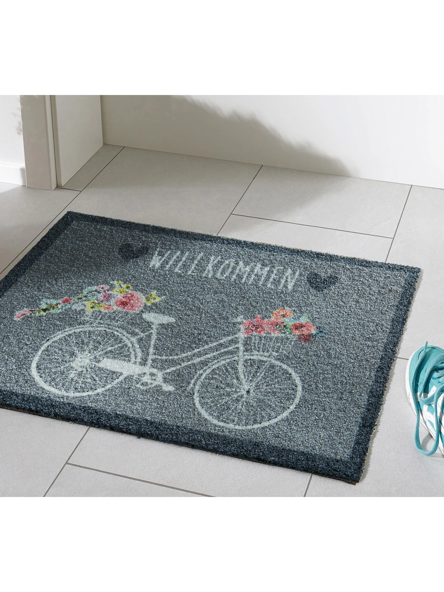 Sauberlaufmatte, Bike Grey 1 Sauberlaufmatte, Bike Grey