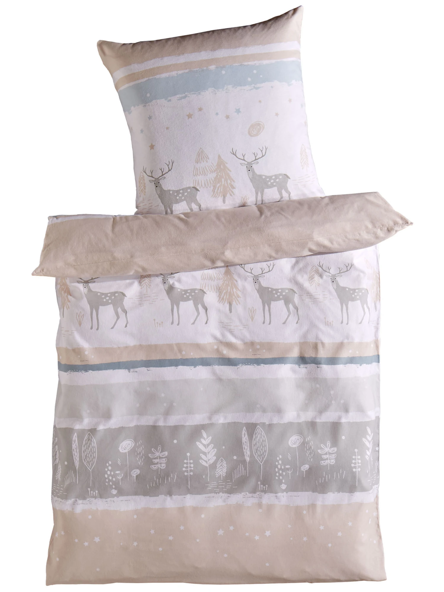 Bettwäsche, Beige 2 Bettwäsche, Beige – Bild 2