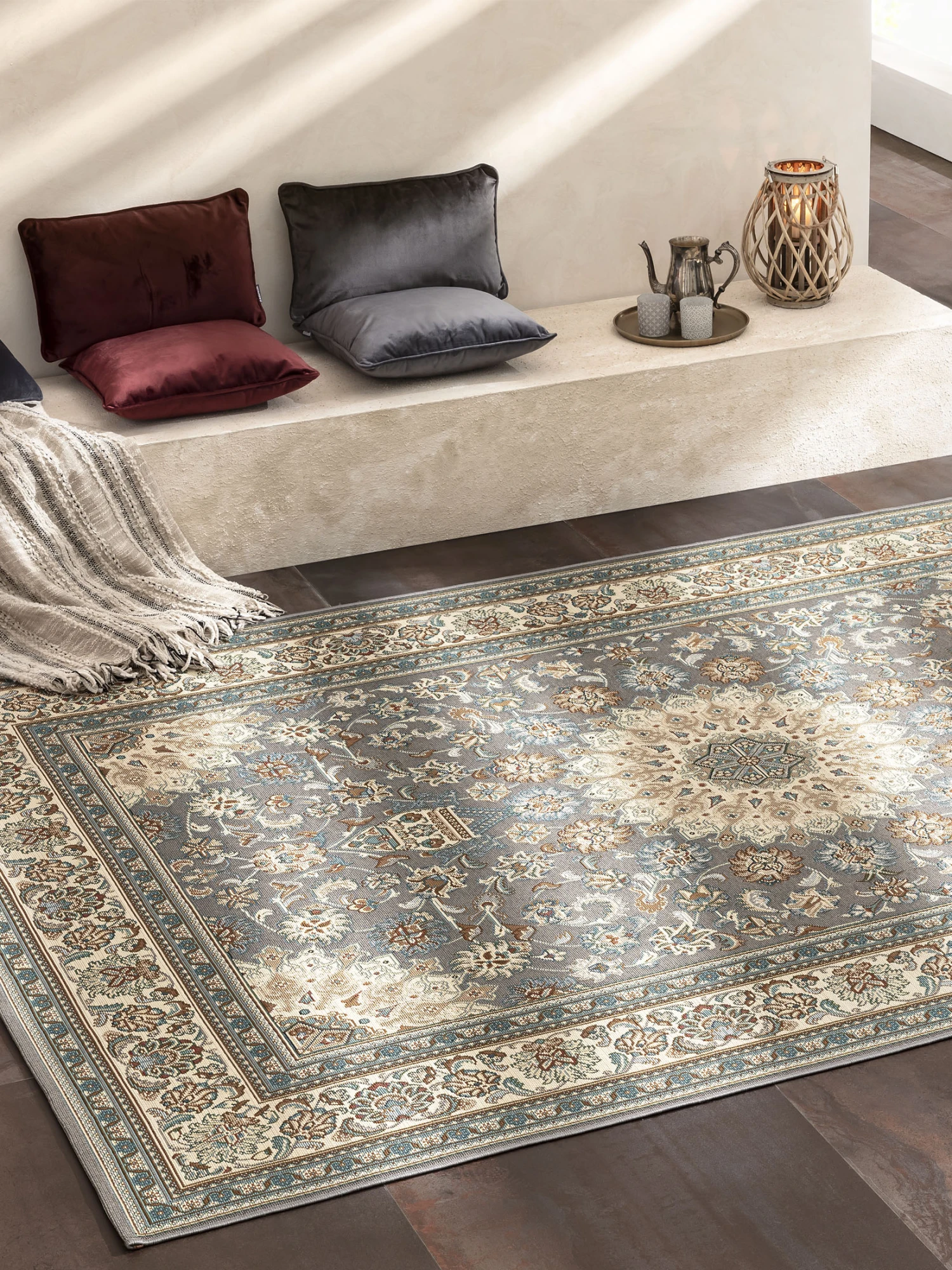 Outdoor-Teppich, Grau 1 Outdoor-Teppich, Grau