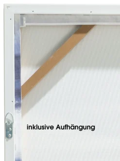 Leinwand-Druck-handbemalt, Blau 9 Leinwand-Druck-handbemalt, Blau -Haushaltsgegenstände Geschäft Orkan Druckgerahmt Beige Blau 50x70 ruk