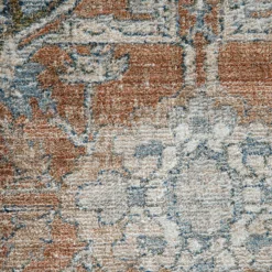 Vintage-Teppich, Kupfer -Haushaltsgegenstände Geschäft Palacio VintageTeppich Terracotta Kupfer 160x230 lup3