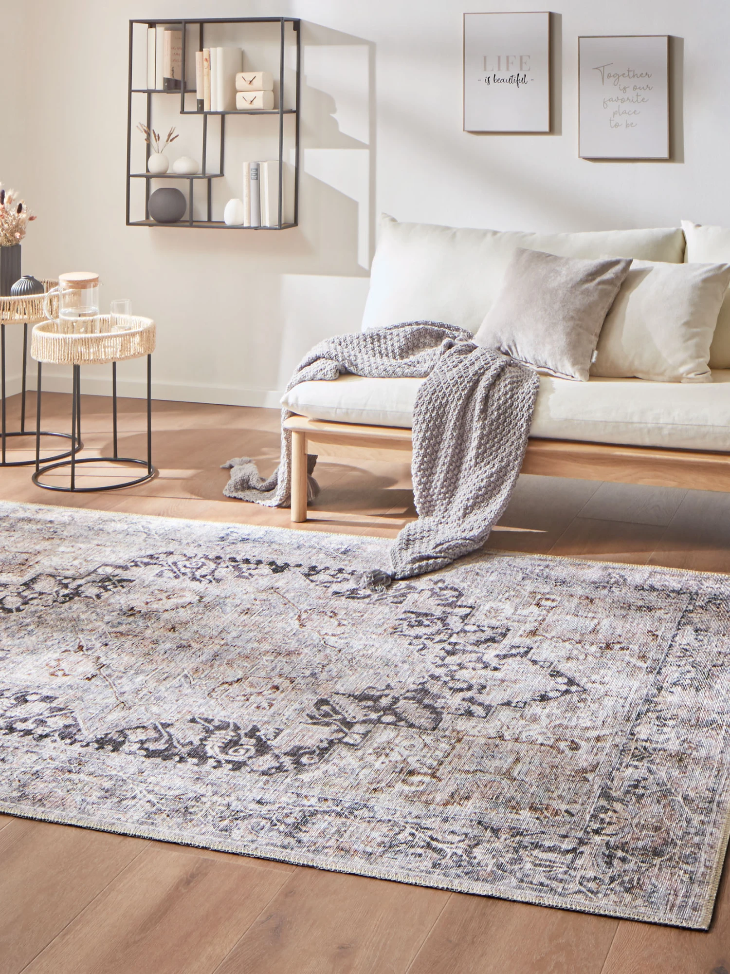 Vintage-Teppich, Vintage Grey 1 Vintage-Teppich, Vintage Grey