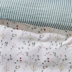 Satin-Bettwäsche, Grün -Haushaltsgegenstände Geschäft Paluma Bettwaesche Gruen 135x200 lup