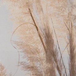 Leinwand-Druck-gerahmt, Weiss -Haushaltsgegenstände Geschäft PampasWind Druckgerahmt Beige Weiss 52x72 lup