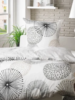 Satin-Bettwäsche, Nature