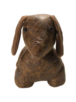 Figur, Braun -Haushaltsgegenstände Geschäft Puppy Tuerstopper Braun 15x35x22 per3