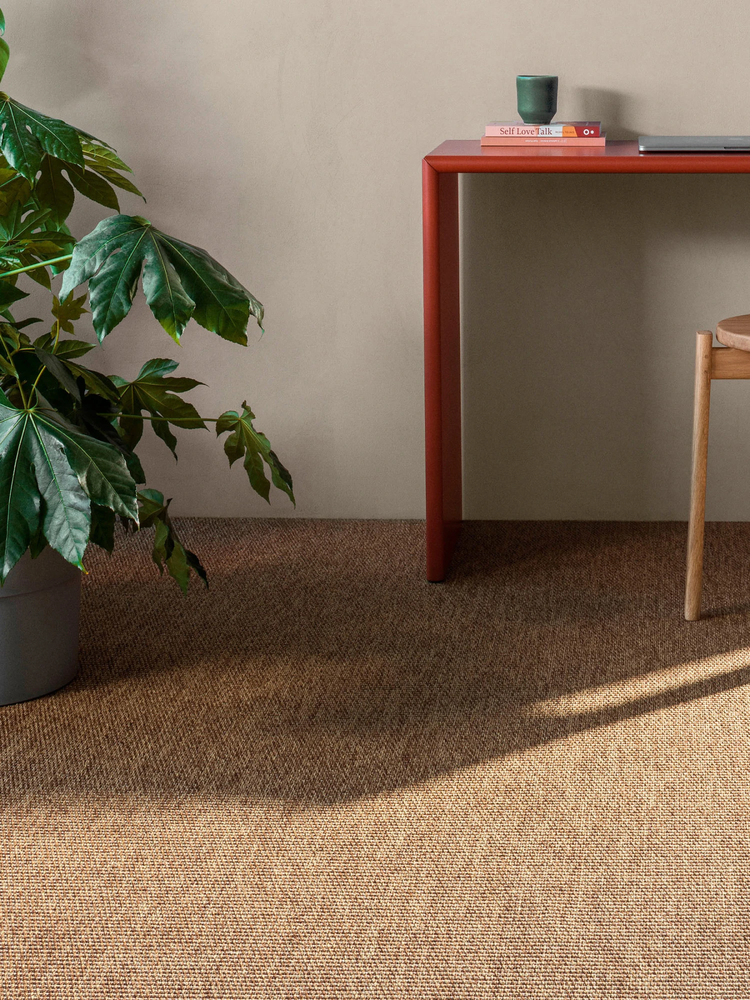 Schlingen-Teppichboden, Kork 26 1 Schlingen-Teppichboden, Kork 26